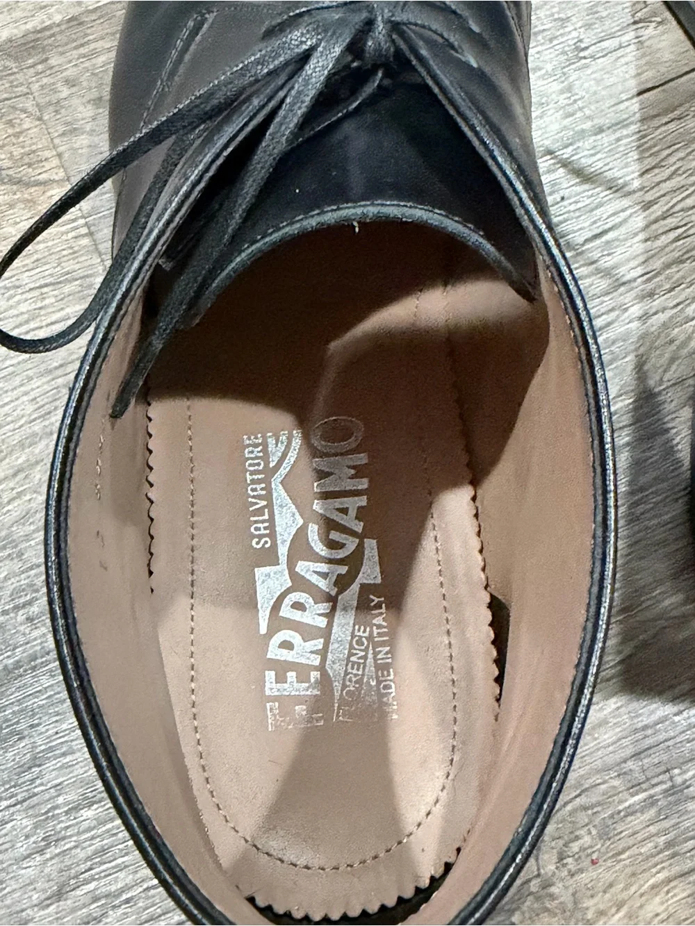 Salvatore Ferragamo Men's Black Leather Chukka‎ Boots